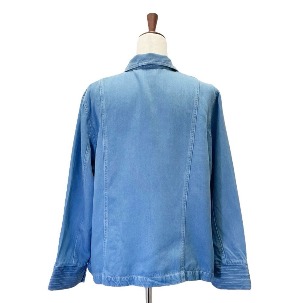 Pendleton Blue Button Down Shirt - image 2